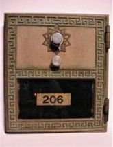 US Post Office Brass Door Federal 1964 Combo Lock - £15.92 GBP