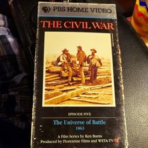 Civil War, The - Ep. 5 - The Universe of Battle 1863 (VHS, 1991) - £3.53 GBP