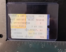 JIMMY BUFFETT - VINTAGE OCTOBER 22, 1981 CONCERT TICKET STUB - £8.60 GBP