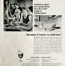 1972 Southern Comfort Advertisement Life XL Vintage Sour Recipe - £16.74 GBP