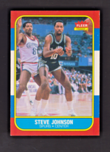 1986-87 Fleer Steve Johnson #55 NM/MT - £6.13 GBP