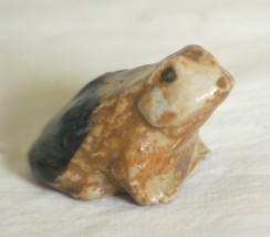 Mini Bone China Frog Toad Shadow Box Shelf Miniature Decor Japan - £7.77 GBP