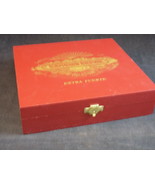 CIGAR BOX SANCHO PANZA Wooden Handmade  Rep. 8.75&quot;L X 8&quot;W X 2&quot;T Holds 20... - $9.45 CAD