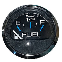 Faria Chesapeake Black 2&quot; Fuel Level Gauge (E-1/2-F) - £38.76 GBP