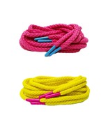 Braid Rope Laces For SB Dunk RTJ Pink Yellow - $1,509.15 MXN