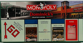 Vintage Monopoly Dominick&#39;s Collector&#39;s Edition Board Game Hasbro Sealed - $68.24 CAD
