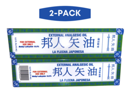 2 X La FLecha Japonesa Analgesic Oil 0.5 fl oz for External Use Only - $35.99