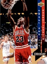 1993 Upper Deck All-NBA #AN15 Michael Jordan Chicago Bulls - £5.44 GBP