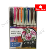 Pilot Enso Watercolor Brush Pens Hand Lettering Kit 8 pc - £15.50 GBP