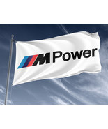 Flag BMW Power,Unique Design Print , Size - 3x5 Ft / 90x150 cm, Made in EU - $40.41 CAD