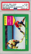 1973 O-Pee-Chee OPC NHL Semi-Finals #196 PSA 6 P1326 - £14.77 GBP