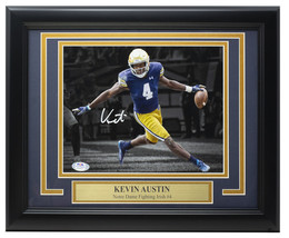 Kevin Austin Jr. Signed Framed Notre Dame 8x10 Spotlight Football Photo PSA - £61.40 GBP