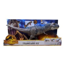 T-Rex Jurassic World Dominion Thrash N Devour Tyrannosaurus Rex Mattel NEW - £37.73 GBP