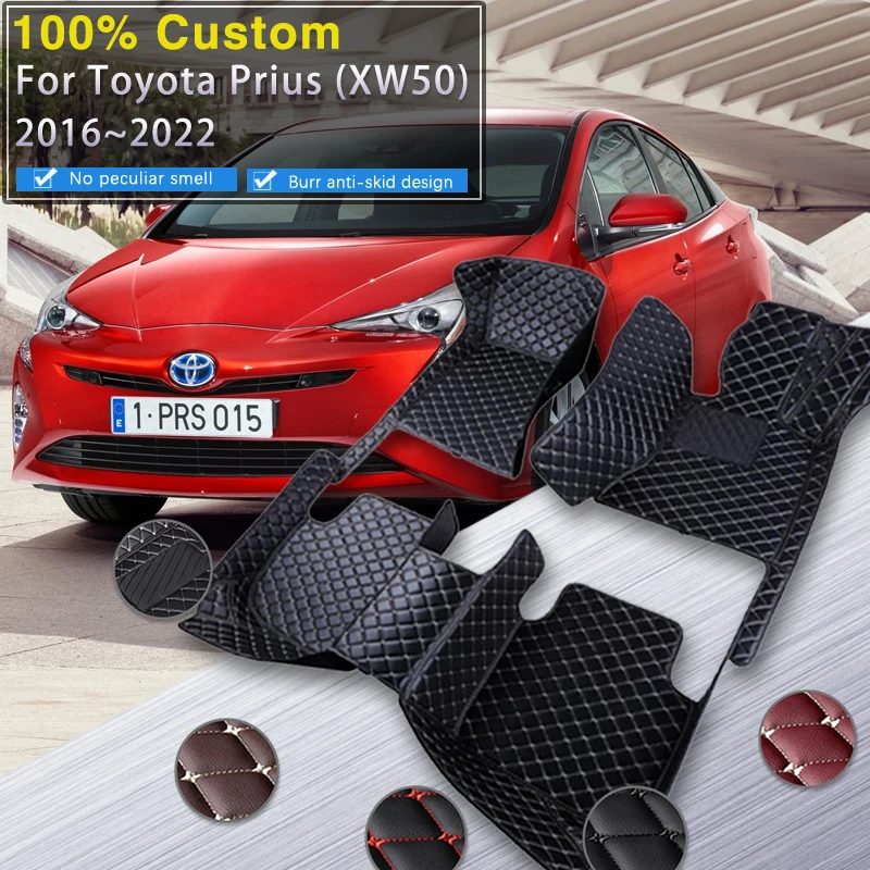 Car Floor Mats For Toyota Prius XW50 MK4 2016 2017 2018 2019 2020 2021 2022 - $103.34