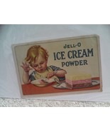 Vintage 1920s Booklet Jell-O Ice Cream Powder with Recipes - £14.80 GBP