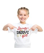 Always a Daddy&#39;s Girl Shirt, Fathers Day Shirt for Girls, Fathers Day Ro... - £7.96 GBP