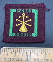 UK Senior Scouts Meteorologist Proficiency Badges Patch 1964 to 1967 - $18.53