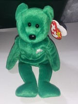 TY Beanie Baby Erin The Bear Rare 1997 Mint Condition New - £12.16 GBP