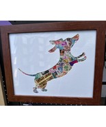 Dachshund Power! - Vintage Postage Stamp Collage Art - €76,67 EUR