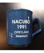 Nacubo 1991 Opryland mug Follett College Stores - $6.80