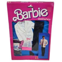 Vintage 1984 Mattel Barbie Wedding Party Ken Groom Clothing Outfit # 7966 New - £44.80 GBP