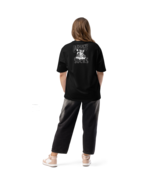 Oversized Heavyweight T-Shirt – Adult Life Back Print (Black) - $89.38 CAD