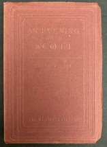 An Evening With Scott by Sherwin Cody, The Nutshell Library (1927, Softcover) - £12.74 GBP