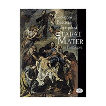 Stabat Mater in Full Score Pergolesi, Giovanni Battista/ Einstein, Alfred (Edito - £15.26 GBP