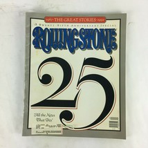 June 1992 Rolling Stone Magazine A Twenty fifth Anniversary Special - £8.21 GBP