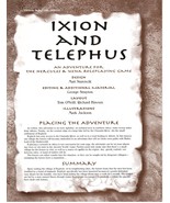 Hercules and Xena Roleplaying Game Ixion and Telephus Adventure Guide - $12.16