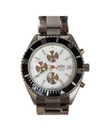 Vtg Visage Chronograph All Titanium Men&#39;s Watch 38mm Water Resistant New... - $123.42 CAD