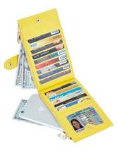 Travelambo Womens Wallet RFID Blocking Bifold Multi Card Case Wallet with Zipper - £26.87 GBP