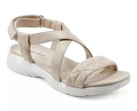 Easy Spirit Women Strappy Sport Sandals Treasur 2 Size US 9M Light Natural - £30.16 GBP