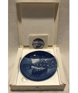 Bing &amp; Grondahl Royal Copenhagen 1969 Christmas Plate Arrival Of Christm... - $127.39