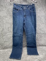 Lee Riders Womens Straight Jeans Blue Size 10M Denim Stretch Medium Wash - £11.16 GBP