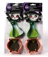 2 Packs Wilton 3 Piece Halloween Cookie Cutter Set Halloween - $321.04 MXN