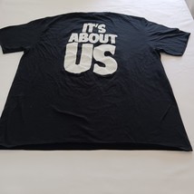 Gildan Softstyle Black Voters Matters Men's Black & White Graphic T-Shirt Sz 2XL image 2