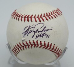 Ferguson Jenkins Firmado Autografiado Béisbol 1991 Recibidor Of Fame - £34.17 GBP