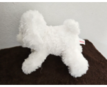 Aurora Bichon Frise Dog Plush White Puppy Stuffed Animal Toy Shaggy - $20.77