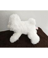 Aurora Bichon Frise Dog Plush White Puppy Stuffed Animal Toy Shaggy - £16.33 GBP
