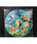 Springbok fish puzzle Vintage circular jigsaw puzzle - £33.46 GBP