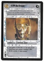 Star Wars Ccg Premiere C-3PO Black Border Card New Unplayed 1995 Decipher - £14.36 GBP
