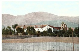 Santa Barbara California Mission Church Postcard  - £7.09 GBP