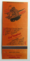 Caf&#39;Casino France USA - Arizona Restaurant 30 Strike Matchbook Cover Mat... - £1.38 GBP