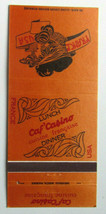 Caf&#39;Casino France USA - Arizona Restaurant 30 Strike Matchbook Cover Mat... - £1.30 GBP