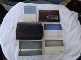 2008 SUBARU LEGACY OWNERS MANUAL SET WITH CASE OEM FREE SHIPPING! - $7.95