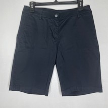 Tommy Bahama Shorts Womens 6 Black Stretch Casual Chino Summer Golf - $20.00