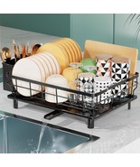 Dish Drying Rack With Drainboard, Stainless Steel Dish Rack For Kitchen ... - £39.33 GBP