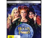 Hocus Pocus 4K UHD Blu-ray | Bette Midler, Sarah Jessica Parker | Region... - £12.36 GBP