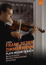 Frank Peter Zimmerman Plays Mozart And Bach DVD (2017) Benedict Mirow Cert E 2 P - £40.43 GBP